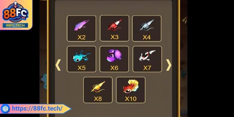 Chú ý về bảng trả thưởng khi vào game